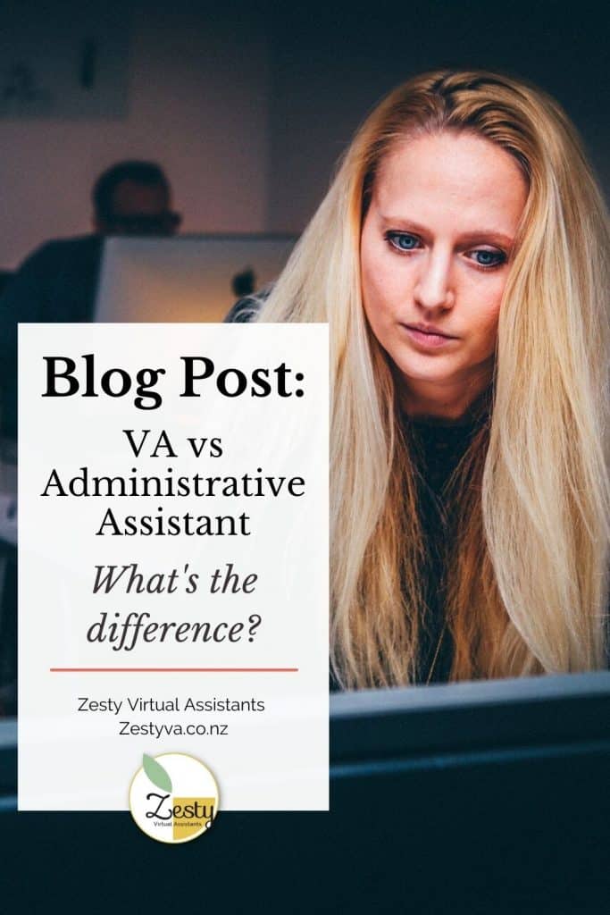 ZVA Blog Difference between VA Admin Pinterest