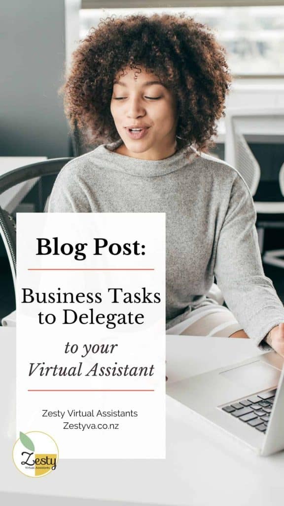 ZVA Business Tasks To Delegate